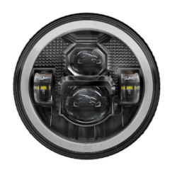 7 inch Led Halo Headlights for Jeep Wrangler JK 2007-2017