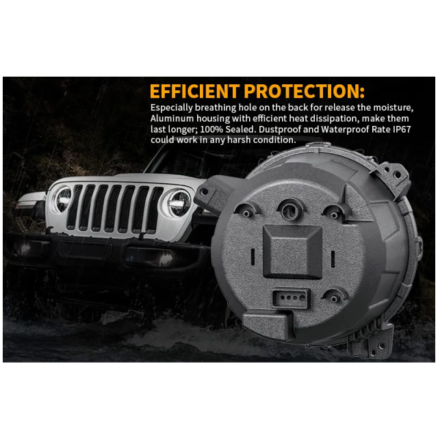 DOT SAE 2018 2019 Jeep Wrangler Moab Edition Led Headlights for Jeep Wrangler Moab