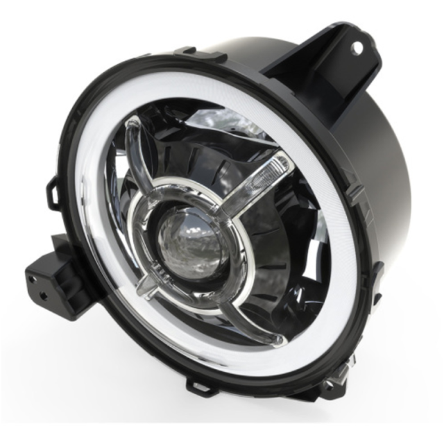 DOT SAE Approved 2020 Jeep Gladiator JT Led Headlights 9" with High Low Beam and Halo DRL