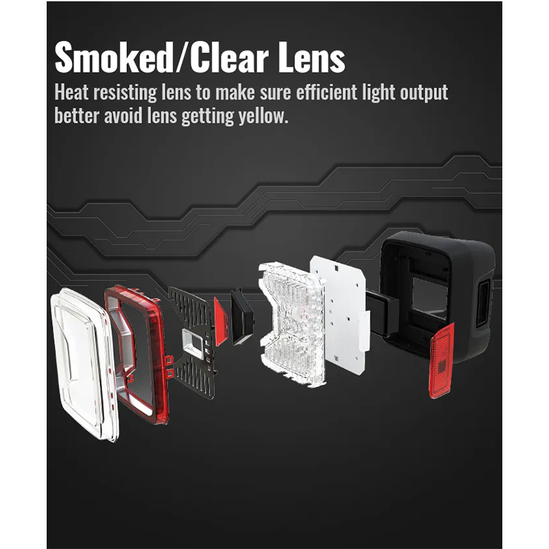 Morsun New Arrival Led Tail Lights for Jeep Wrangler JL 2018 2019 with Reverse/Running/Turn/Brake Beams