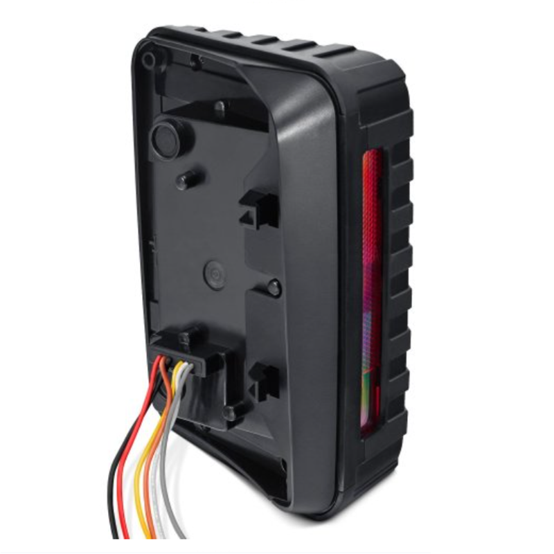 For Jeep Wrangler JK 07-17 LED Rear Tail Lights Brake Reversing Turn Signal tail Lamps