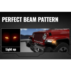 Smoked Jeep JL Side Marker Light Led 2018 Jeep Wrangler Smoked Side Marker Lights Replacement