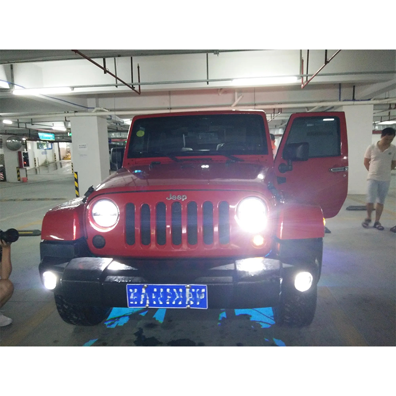 Morsun Wrangler JK Accessories 7" Hi/Low Sealed Beam Headlights for Jeep LJ TJ also Motorbike