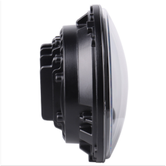 50w DOT SAE 7'' Round Jeep Wrangler JK Led Headlight Projector with High Low Beam