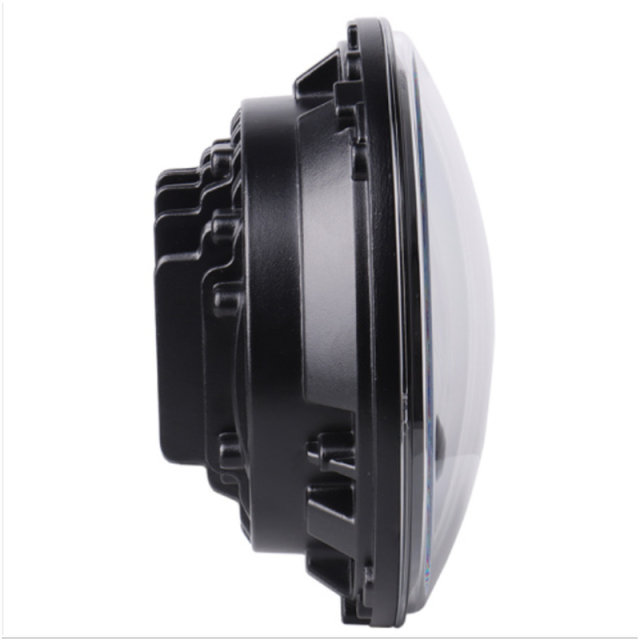 50w DOT SAE 7'' Round Jeep Wrangler JK Led Headlight Projector with High Low Beam