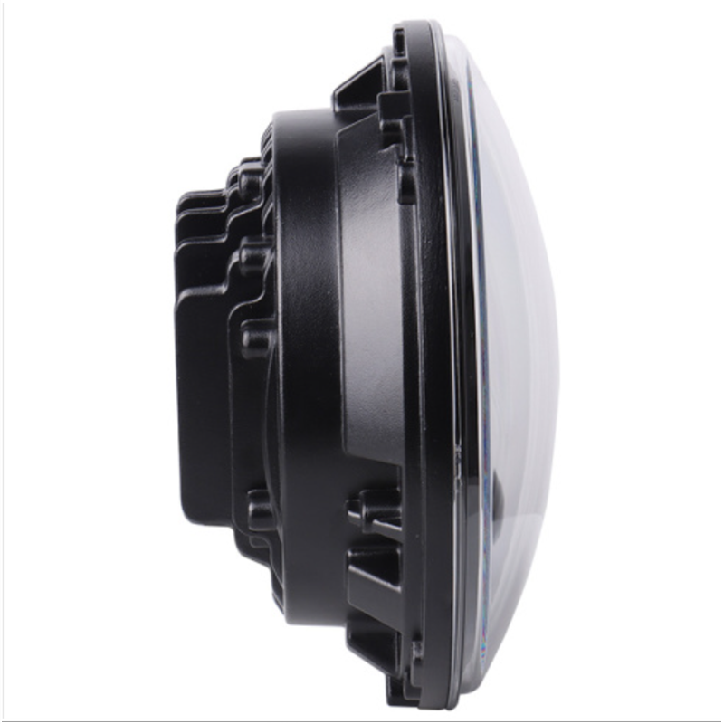 50w DOT SAE 7'' Round Jeep Wrangler JK Led Headlight Projector with High Low Beam