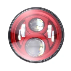 50w DOT SAE 7'' Round Jeep Wrangler JK Led Headlight Projector with High Low Beam