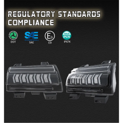 2018 Jeep Wrangler JL Led Daytime Running Lights Jeep JL Sequential Turn Signals for Sahara Rubicon Gladiator
