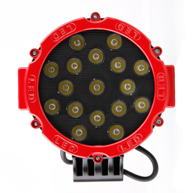 51W 6 inch Round Led Offroad Lights Jeep Wrangler Off Road Lights 6 inch Round Led Driving Lights