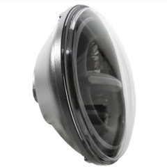 7 Round Led Halo Headlights for 2010 Jeep Wrangler JK JKU with Drl and Amber Turn Signals