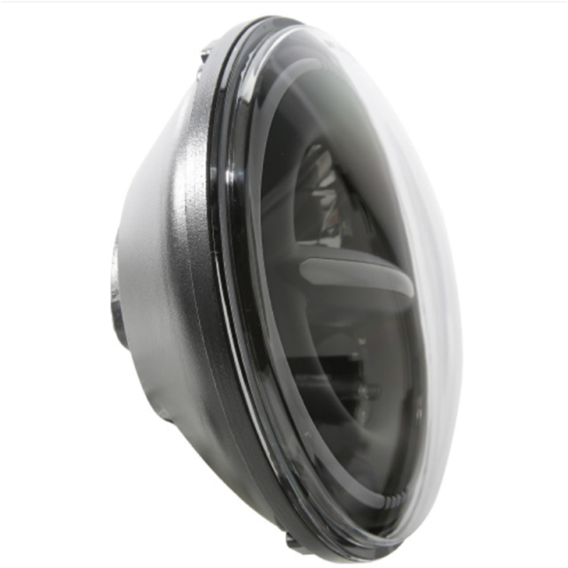 7 Round Led Halo Headlights for 2010 Jeep Wrangler JK JKU with Drl and Amber Turn Signals