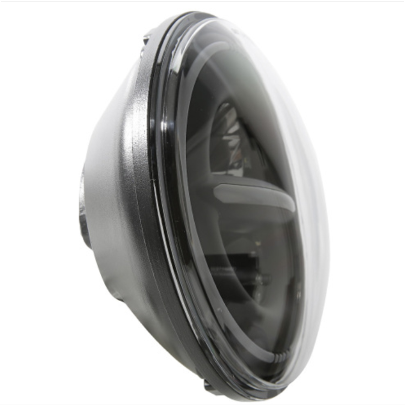 7 Round Led Halo Headlights for 2010 Jeep Wrangler JK JKU with Drl and Amber Turn Signals