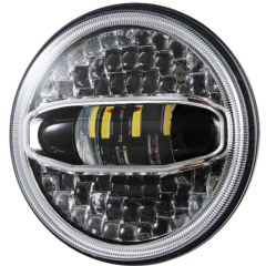 High power 108w 7 inch jeep wrangler halo projector headlights