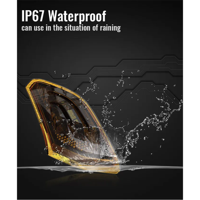 Smoked Jeep JL Side Marker Light Led 2018 Jeep Wrangler Smoked Side Marker Lights Replacement