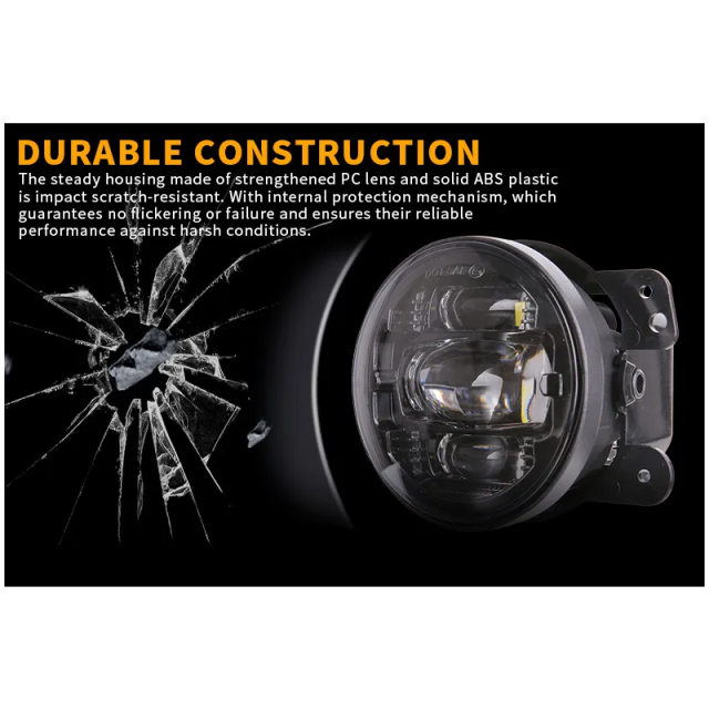 High Brightness 2007-2017 Jeep JK Led Fog Lights OEM 4 inch Jeep Wrangler JK Fog Light Replacement