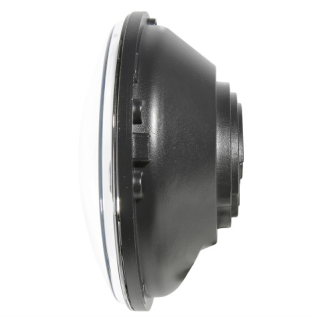 7 Round Led Halo Headlights for 2010 Jeep Wrangler JK JKU with Drl and Amber Turn Signals