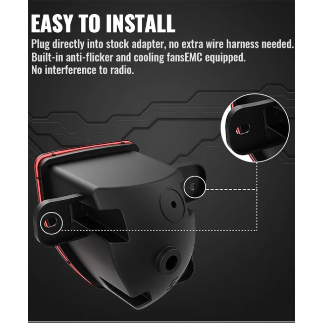 2018 up Jeep Wrangler JL Rear Bumper Led Tail Lights Reflector Lamps