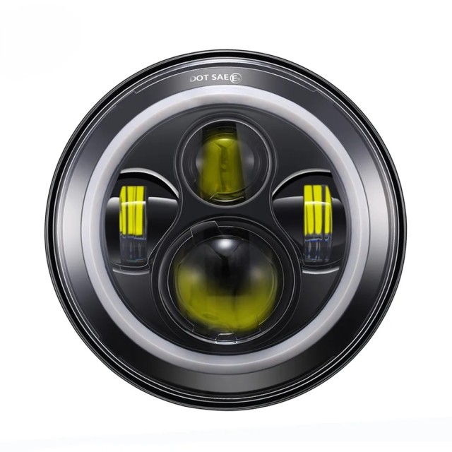 led projector 1997 jeep wrangler halo headlights replacement with drl turn signal