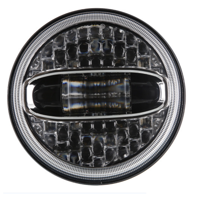 7 inch Round Jeep Jk Oem Led Headlights with Halo Lights Jeep Jk Factory Led Headlights Assembly