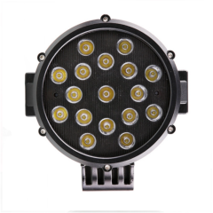 51W 6 inch Round Led Offroad Lights Jeep Wrangler Off Road Lights 6 inch Round Led Driving Lights