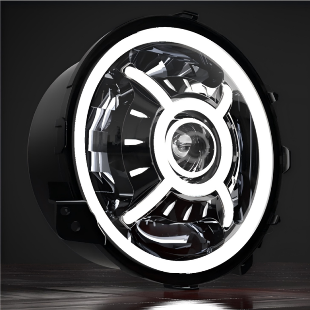 Newest Design 9 inch 2018 Jeep Wrangler JL LED Headlights DOT SAE Jeep JL Led Headlights 2018 2019