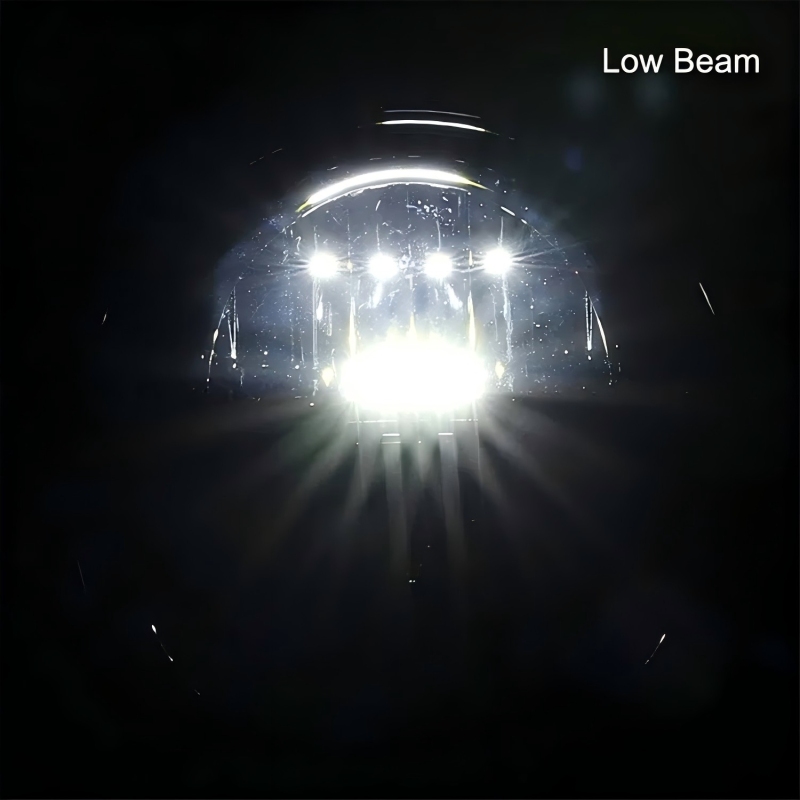 7 inch 45w Jeep Wrangler JK LED Headlight 07-16 Projector Light High Low Beam Driving Lamp