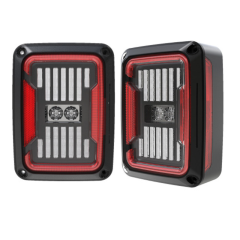 US/EU Version Jeep JK Rear Tail Lights Led Jeep JK Smoked Tail Lights