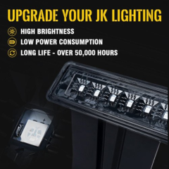LED Brake Light High mount stop light For Jeep Wrangler JK 2007+