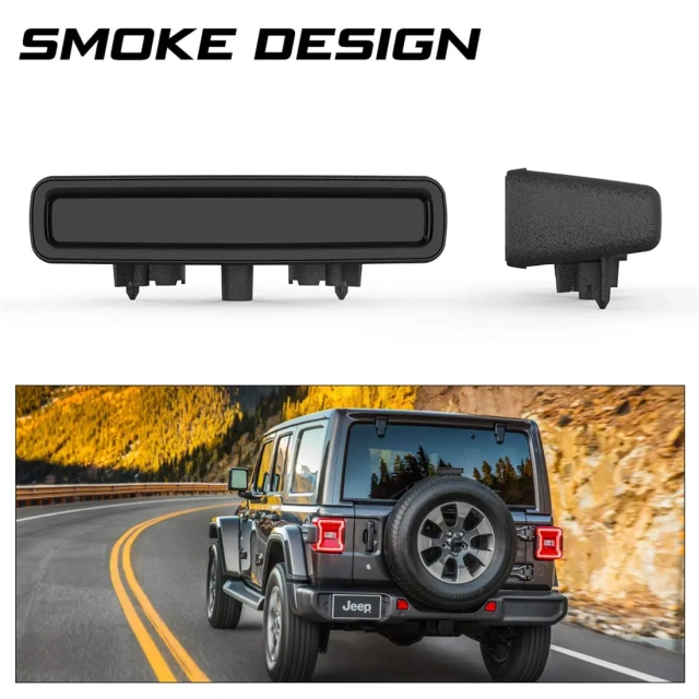 LED 3rd Brake Light Compatible for Jeep Wrangler JL 2018 2019 Third Brake Light High Mount Stop Light