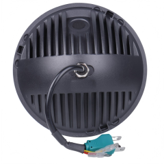 Morsun for Jeep Wrangler JK Accessories 7 Headlight H4 Bulb White/Yellow Turning Signal