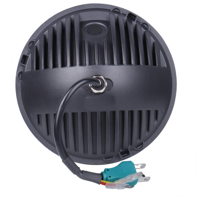 Morsun for Jeep Wrangler JK Accessories 7 Headlight H4 Bulb White/Yellow Turning Signal