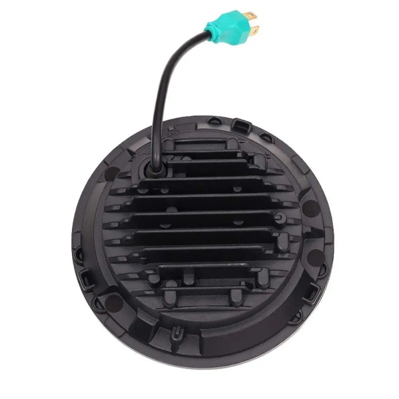 50w DOT SAE 7'' Round Jeep Wrangler JK Led Headlight Projector with High Low Beam