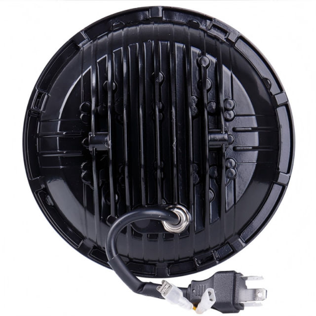 Morsun 7 Inch LED Round 105W Headlight DRL halo Ring Headlamp for Jeep Wrangler Car Motorcycle