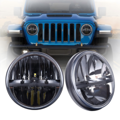 Morsun Wrangler JK Accessories 7" Hi/Low Sealed Beam Headlights for Jeep LJ TJ also Motorbike