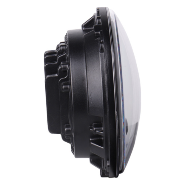 For Lands Rover Defender/Royal Enfield Headlight 7" Led Headlight with DRL Turning for Jeep Wrangler JK JKU CJ TJ