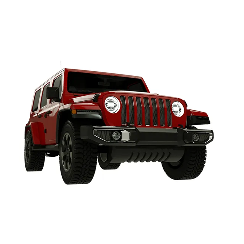 Unique Jepp JL Headlight 7" LED Headlight with Bracket Adaptor Hi Low Beam Headlight with Halo for Jeep JL 2018+