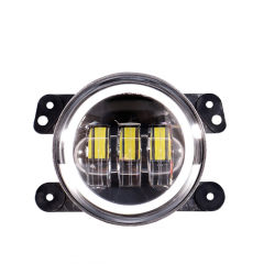 2007-2017 Jeep Wrangler JK Led Fog Lights with Halo DRL Turn Signals