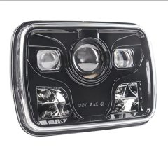 Morsun 5x7 Square LED Headlight for Jeep Wrangler Cherokee XJ