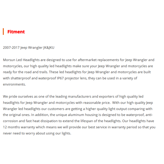 7" rgb jeep headlight and fog lamps kit for 2007-2016 Jeep Wrangler jk/jk unlimited bluetooth app control rgb led headlight conversion kit