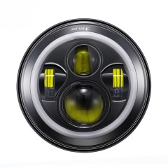 2006 Jeep Wrangler TJ 2 Door 7 inch projector halo led headlights with hi lo beam