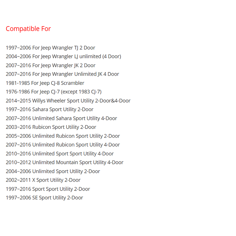 DOT 7 inch Orange Halo Headlights Led Orange Halo Lights for Jeep Wrangler JK 1997-2007