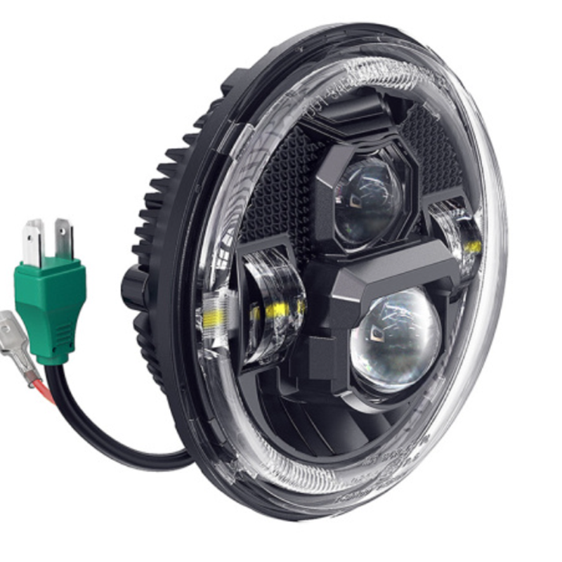 2007-2017 Jeep Wrangler Led Headlight Assembly Jeep Wrangler Halo Headlights