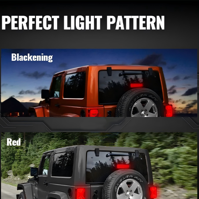 New Arrival 2018 Jeep JL Third Brake Light Jeep Wrangler JL Led 3rd Brake Light 2019 Jeep JL Spare Tire Brake Light