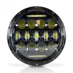 7" 75W LED Headlights With Daytime Running Light (DRL) turn signal For Jeep Wrangler TJ 1997-2006