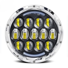 7" 75W LED Headlights With Daytime Running Light (DRL) turn signal For Jeep Wrangler TJ 1997-2006