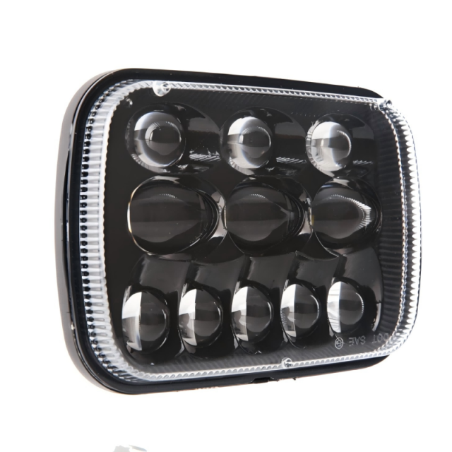 For Jeep YJ cherokee xj 5x7 inch headlamp 5800lm for Ford Super Duty 7x6 led headlight