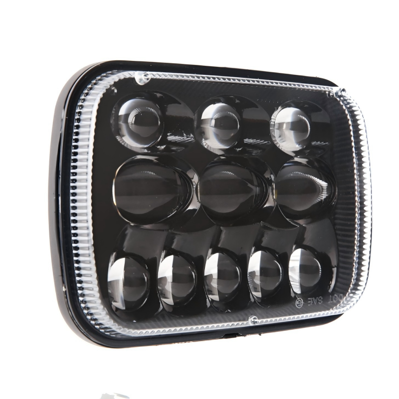 For Jeep YJ cherokee xj 5x7 inch headlamp 5800lm for Ford Super Duty 7x6 led headlight