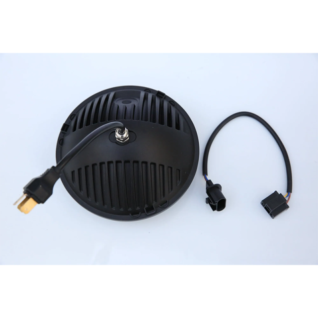 Morsun Wrangler JK Accessories 7" Hi/Low Sealed Beam Headlights for Jeep LJ TJ also Motorbike