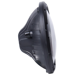 For Jeep Wrangler Parts 7 headlights White/Amber Halo Ring Headlight for Road Glide Hi/Low Beam 7" Headlamp for Jeep Wrangler