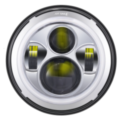 2006 Jeep Wrangler TJ 2 Door 7 inch projector halo led headlights with hi lo beam